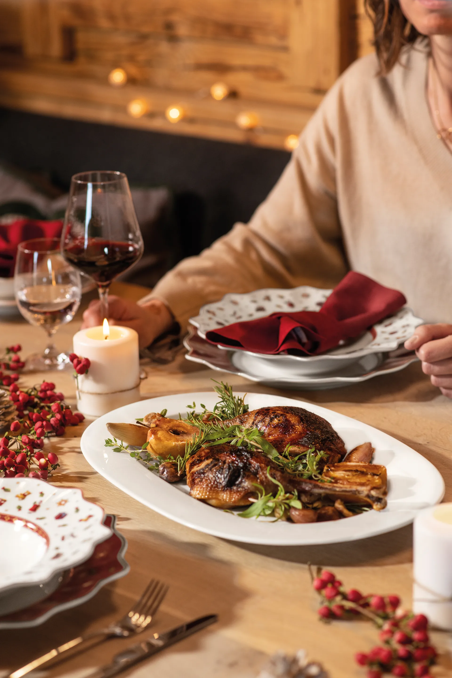 Plato ovalado For Me 41 cm, Blanco Villeroy & Boch