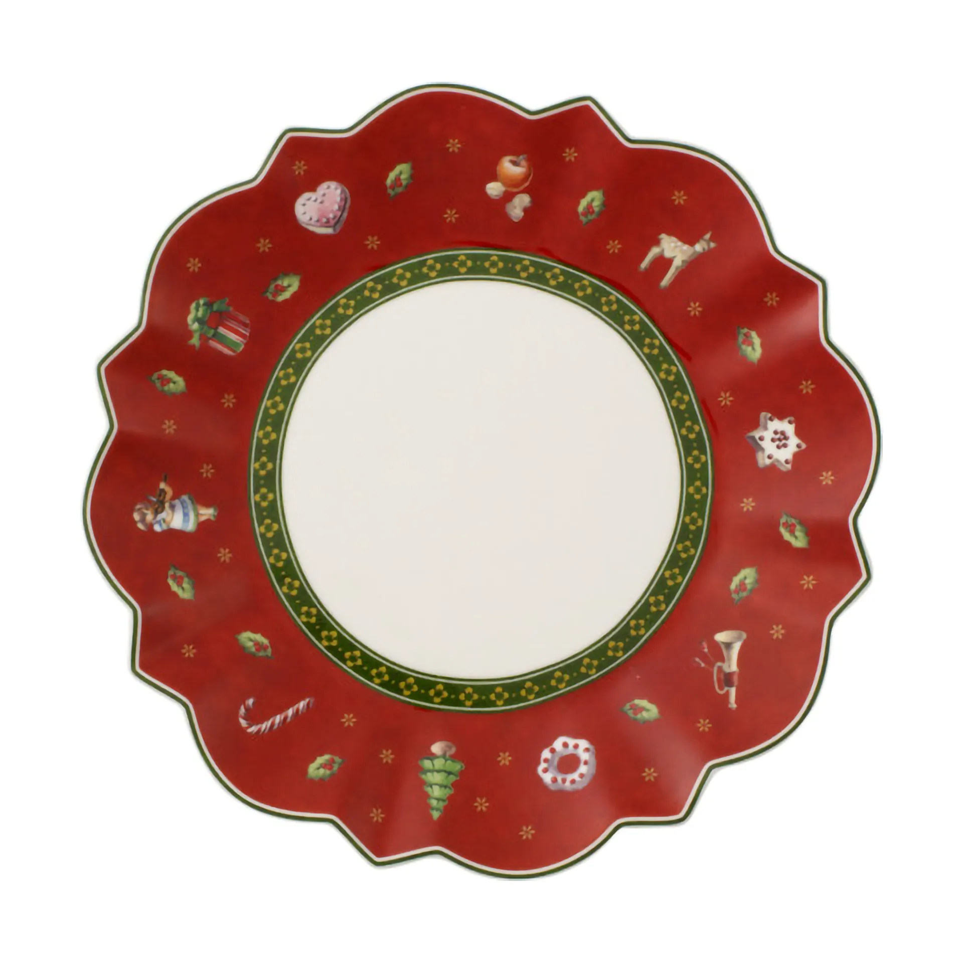 Plato para pan y mantequilla Toy's Delight Ø18 cm, Blanco-rojo Villeroy & Boch