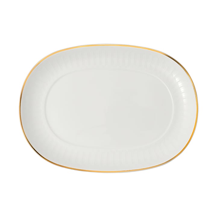 Plato para salsera Château Septfontaines 14x20 cm - Blanco-oro - Villeroy & Boch