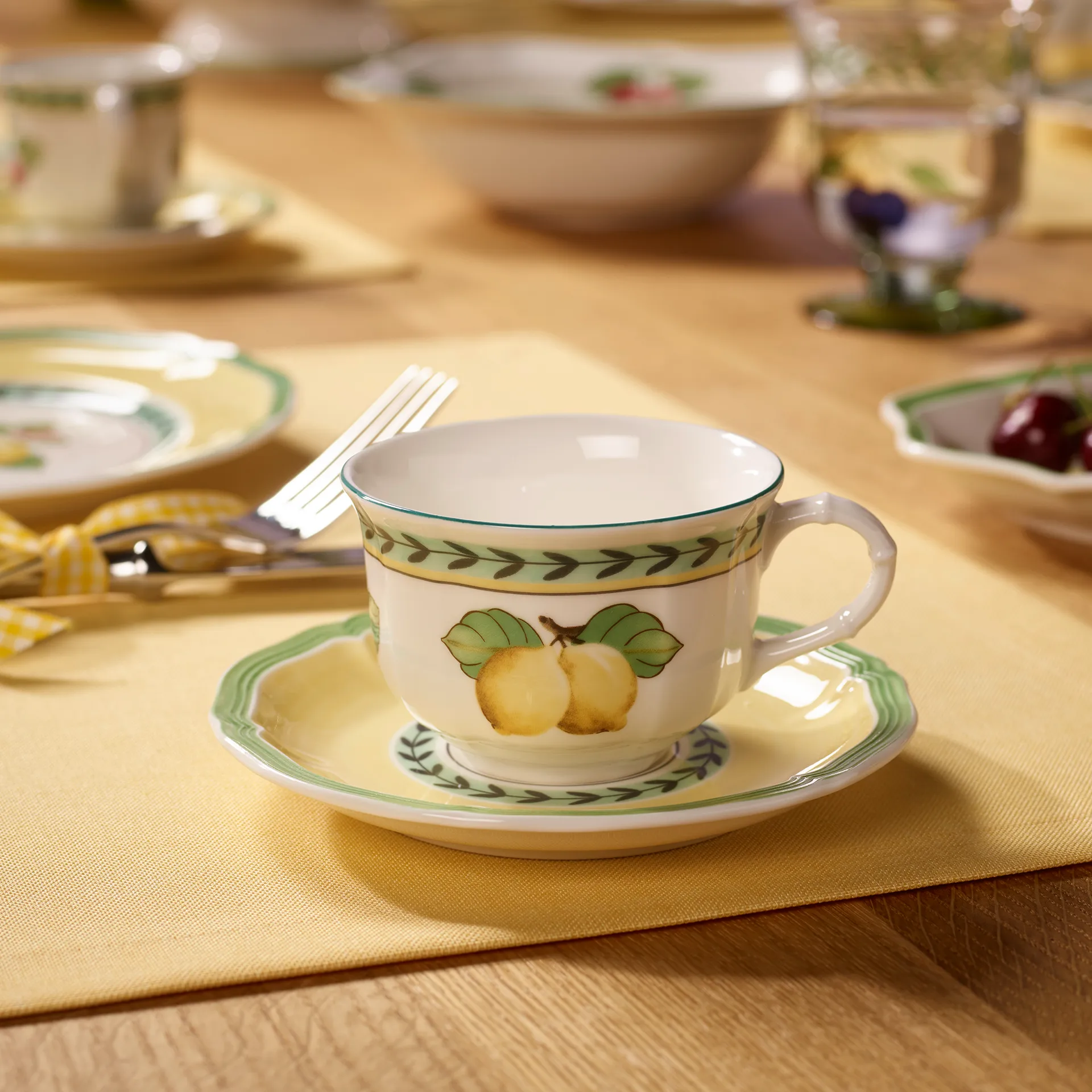 Plato para taza de 20 cl French Garden Fleurence, 15 cm Villeroy & Boch