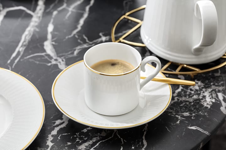 Plato para taza de café Château Septfontaines Ø15,5 cm, Blanco-oro Villeroy & Boch