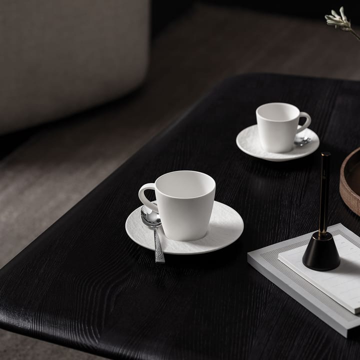Plato para taza de café Manufacture Rock Ø15,5 cm, Blanco Villeroy & Boch