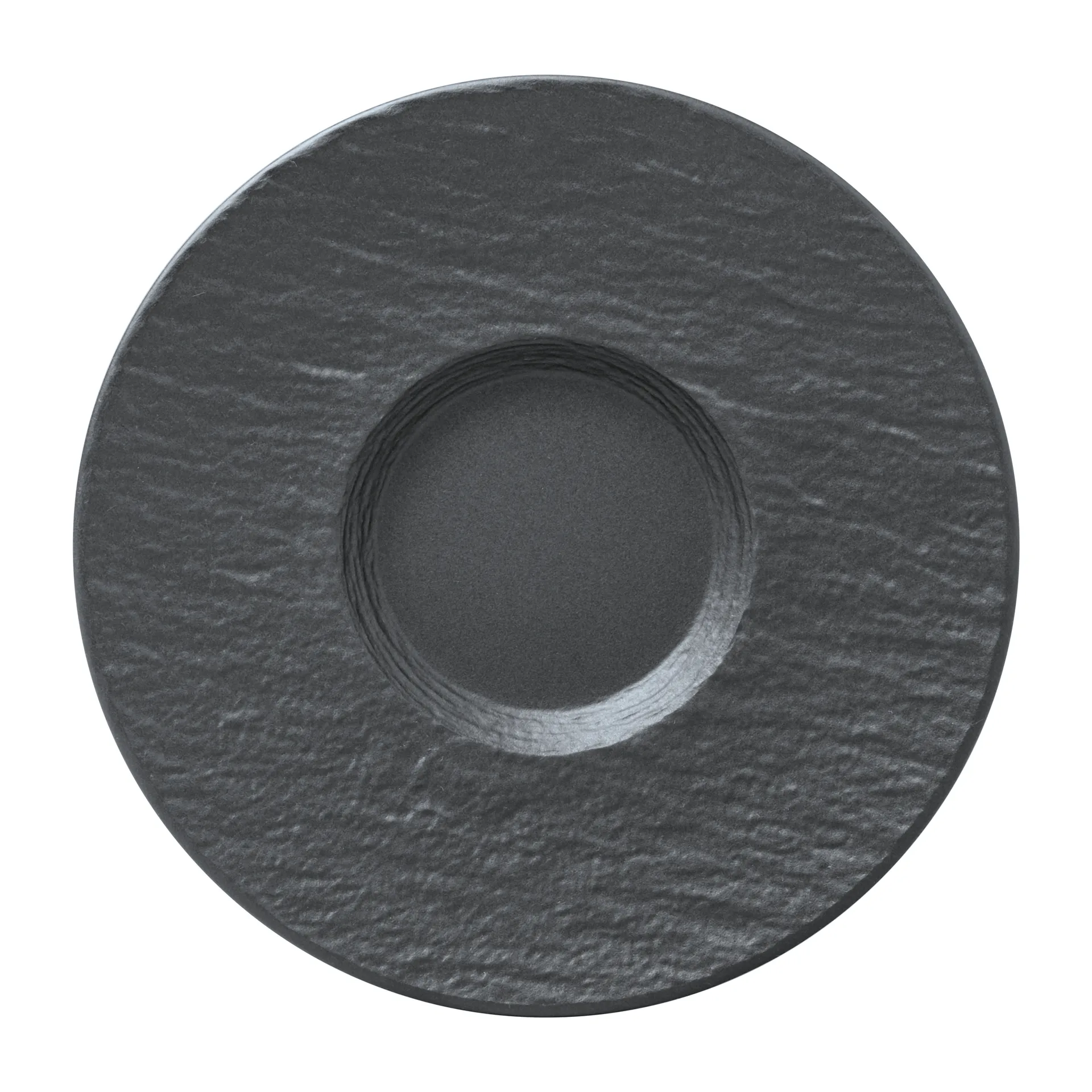 Plato para taza de café Manufacture Rock Ø15,5 cm, negro Villeroy & Boch