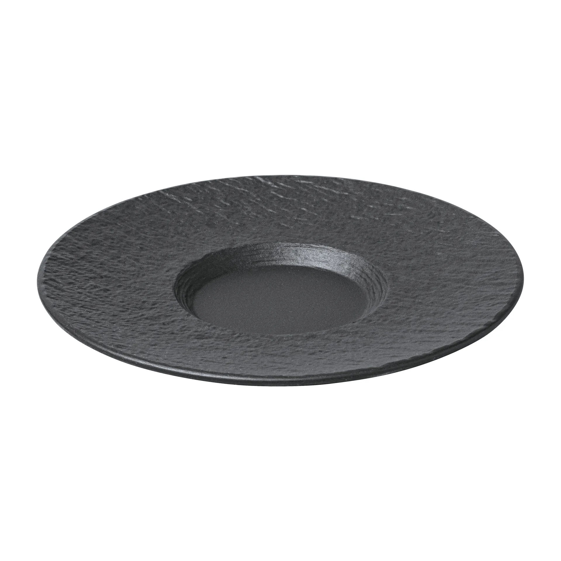 Plato para taza de café Manufacture Rock Ø15,5 cm, negro Villeroy & Boch
