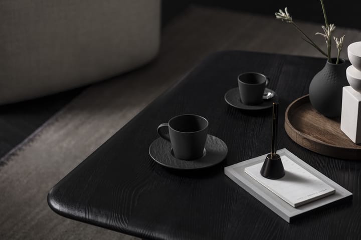 Plato para taza de café Manufacture Rock Ø15,5 cm, negro Villeroy & Boch