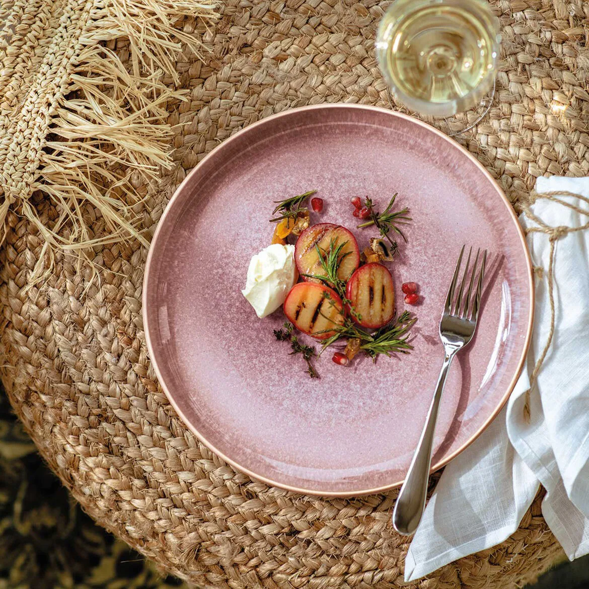 Plato Perlemor Ø27 cm, Coral Villeroy & Boch