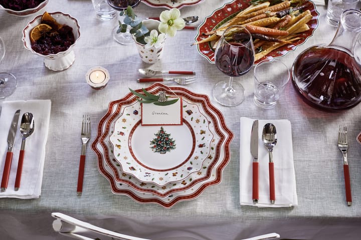 Plato Toy's Delight Ø24 cm, blanco-rojo Villeroy & Boch