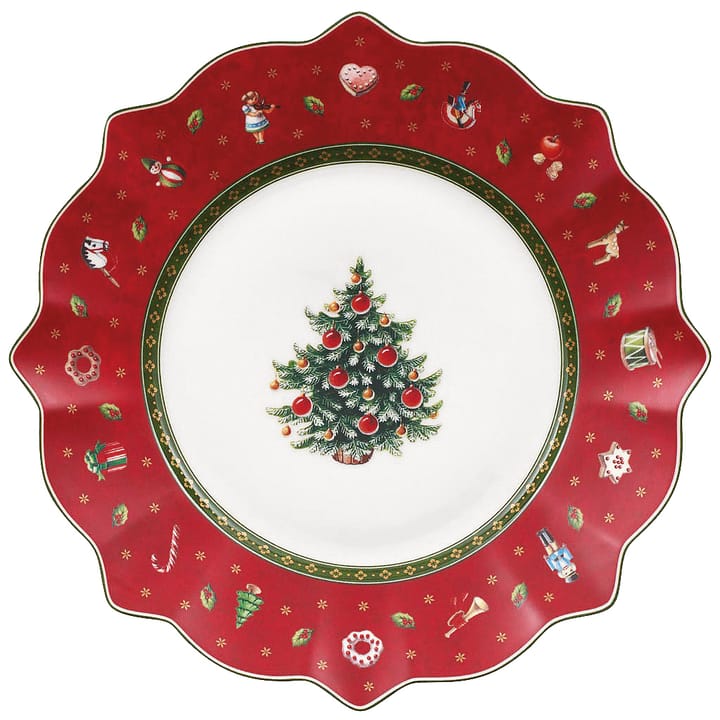 Plato Toy's Delight Ø24,4 cm - Blanco-rojo - Villeroy & Boch
