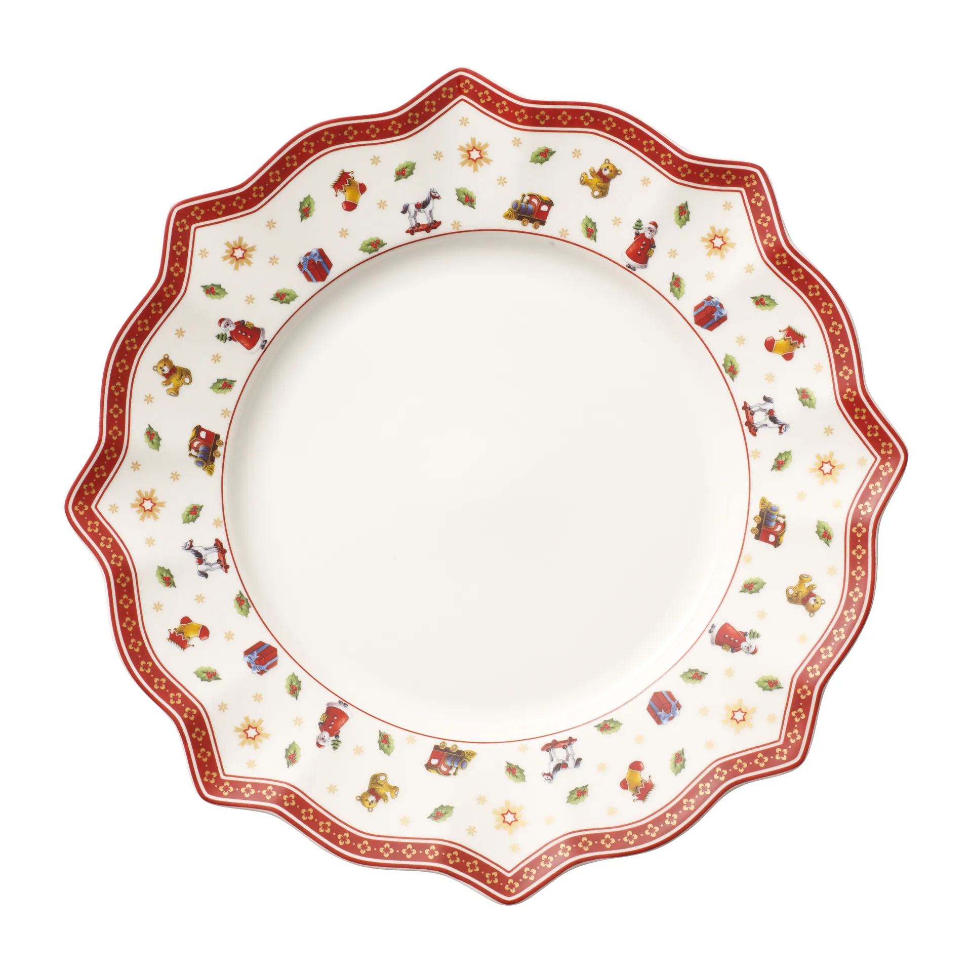 Plato Toy's Delight Ø29, blanco-rojo Villeroy & Boch