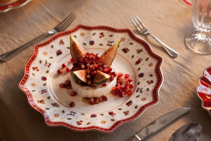 Plato Toy's Delight Ø29, blanco-rojo Villeroy & Boch
