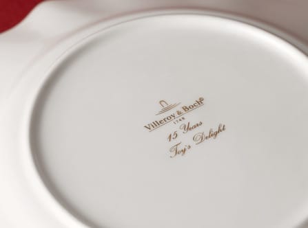 Plato Toy's Delight 4 piezas, Blanco-rojo Villeroy & Boch