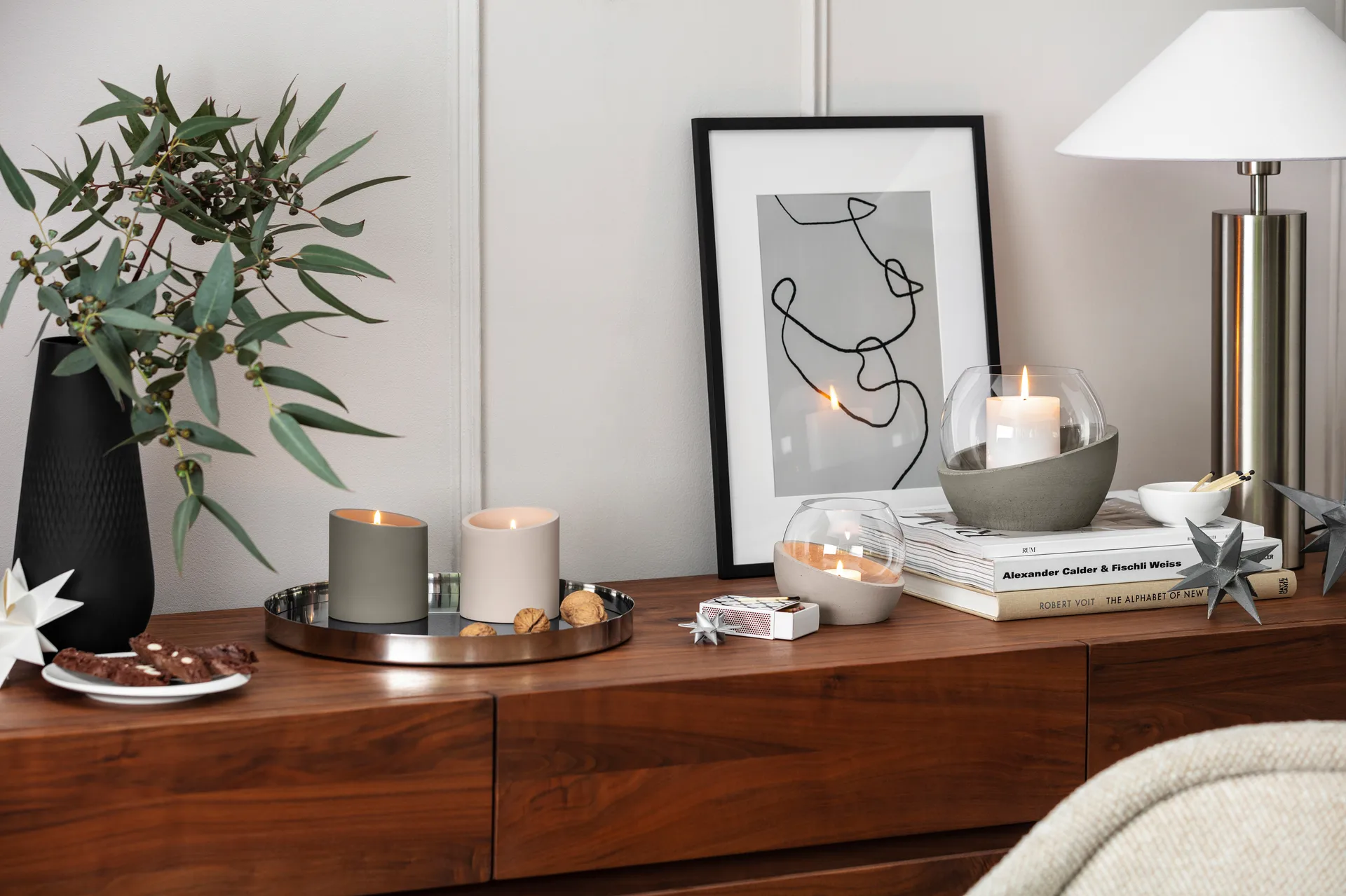 Portavelas NewMoon 14,5x17 cm, Taupe Villeroy & Boch