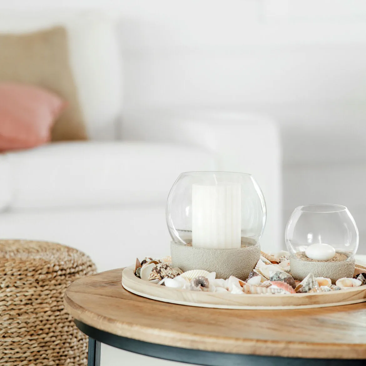 Portavelas Perlemor Ø11 cm, Beige Villeroy & Boch