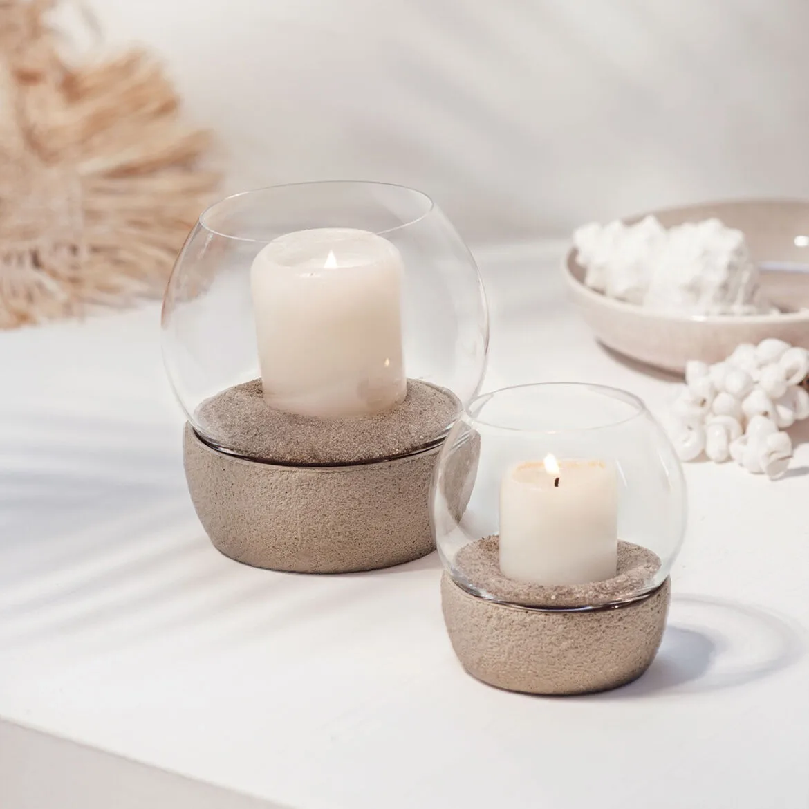 Portavelas Perlemor Ø11 cm, Beige Villeroy & Boch