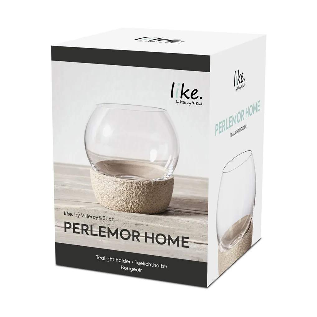 Portavelas Perlemor Ø11 cm, Beige Villeroy & Boch