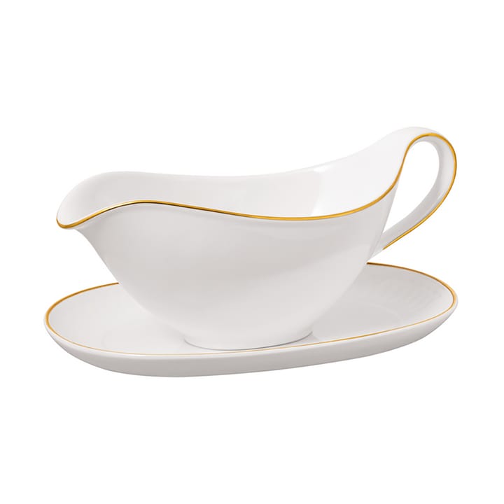 Salsera con plato Château Septfontaines 26 cl - Blanco-oro - Villeroy & Boch