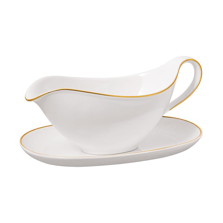 Salsera con plato Château Septfontaines 26 cl - Blanco-oro - Villeroy & Boch