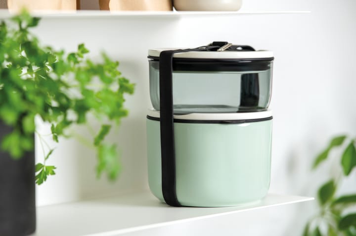 Set de fiambreras redondas To Go & To Stay, verde-blanco-transparente Villeroy & Boch