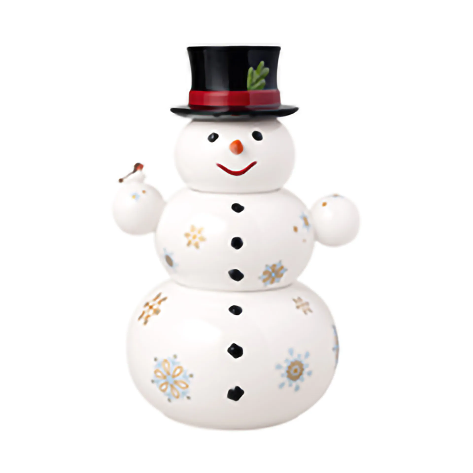Tarro muñeco de nieve Christmas Toy's Memory 4 piezas, Blanco Villeroy & Boch