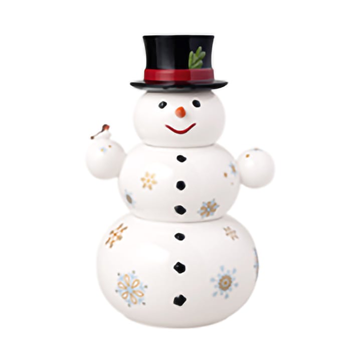 Tarro muñeco de nieve Christmas Toy's Memory 4 piezas - Blanco - Villeroy & Boch