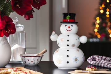 Tarro muñeco de nieve Christmas Toy's Memory 4 piezas - Blanco - Villeroy & Boch