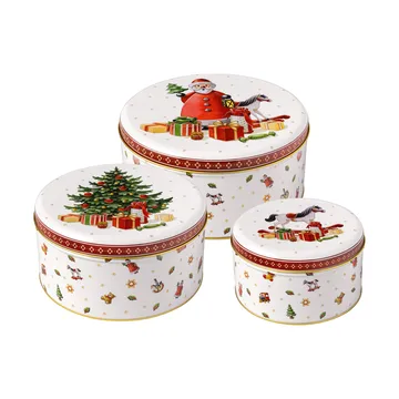 Tarros para galletas Winter Collage Accessories 3-pack - Blanco - Villeroy & Boch