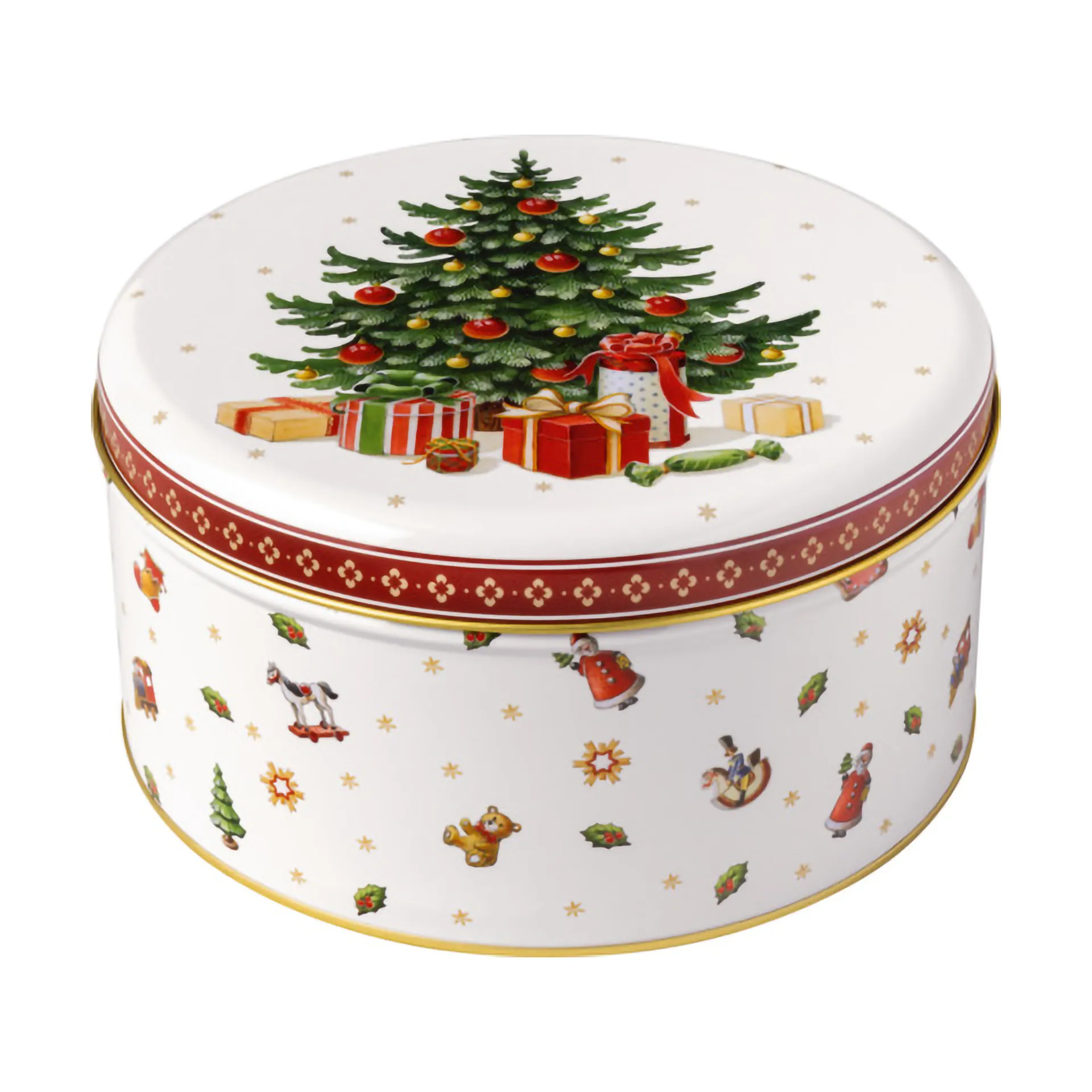 Tarros para galletas Winter Collage Accessories 3-pack, Blanco Villeroy & Boch