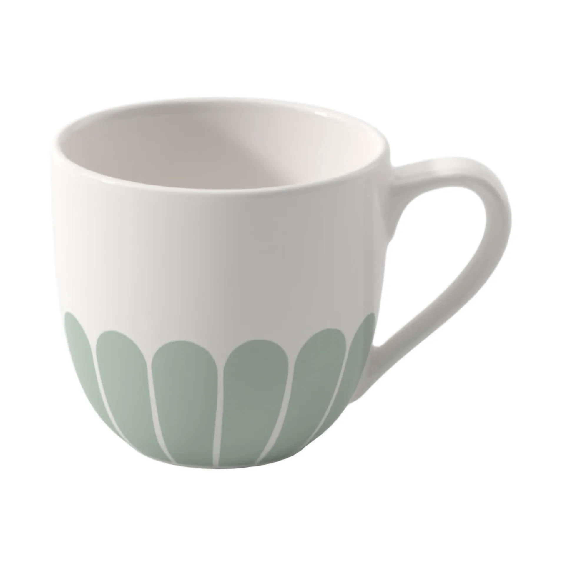 Taza de espresso Fleur 7 cl, White-green Villeroy & Boch