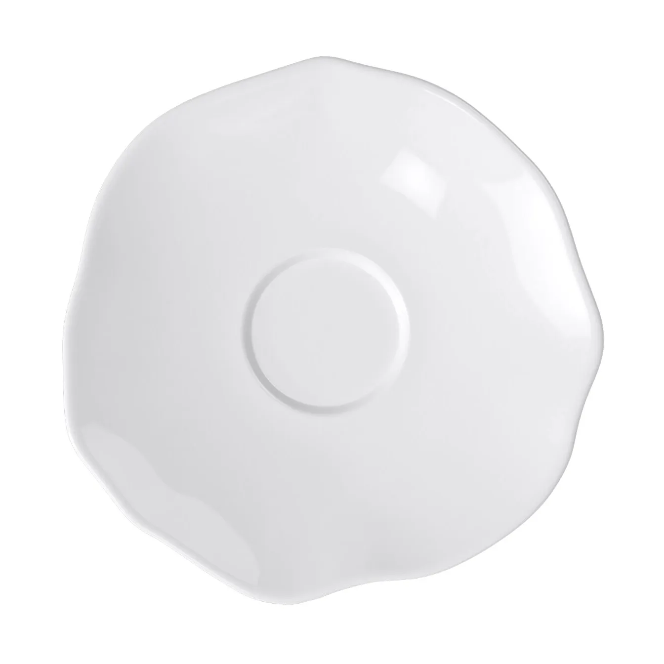Taza de espresso Pura con plato, Blanco, 2 piezas Villeroy & Boch
