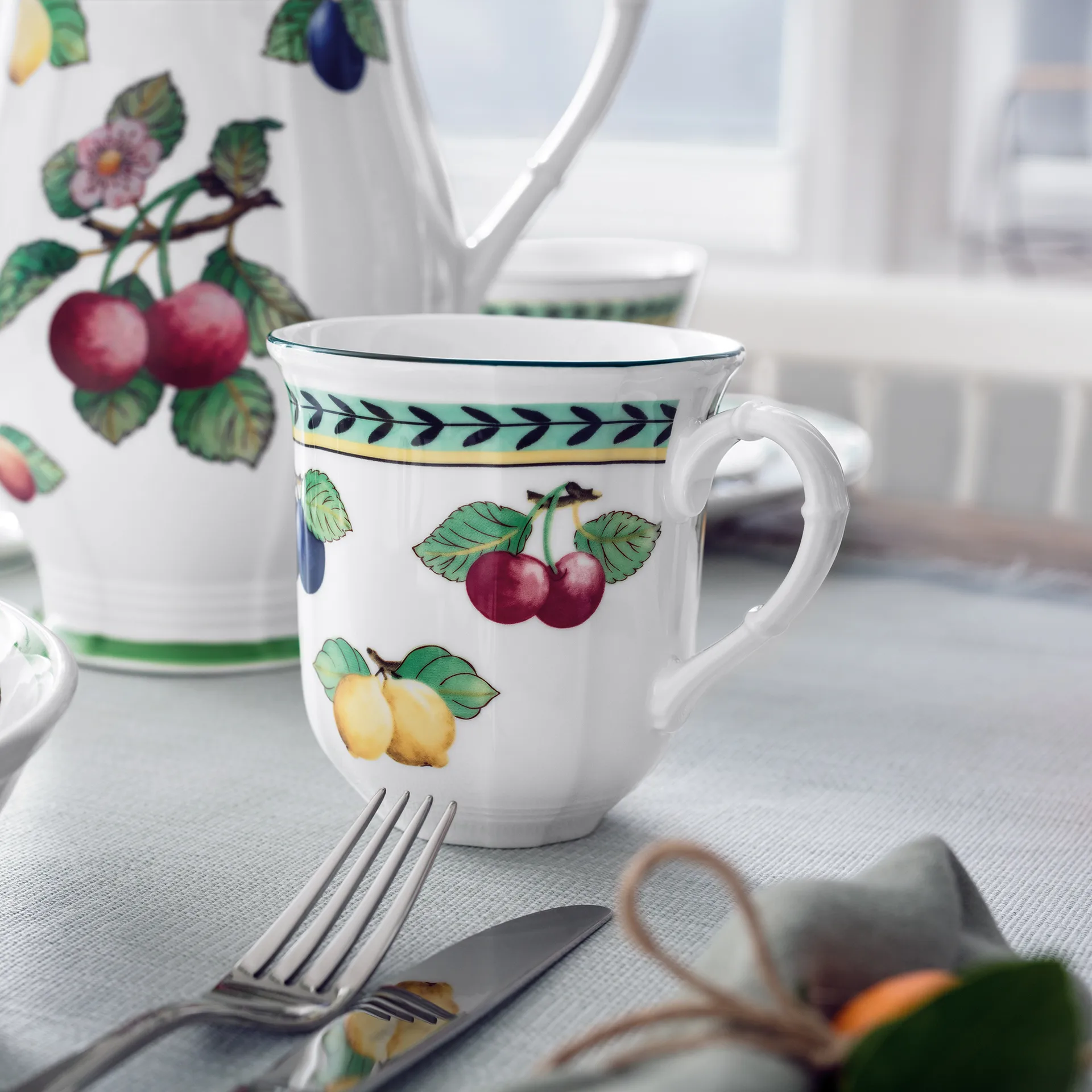 Taza jumbo French Garden Fleurence, 48 cl Villeroy & Boch