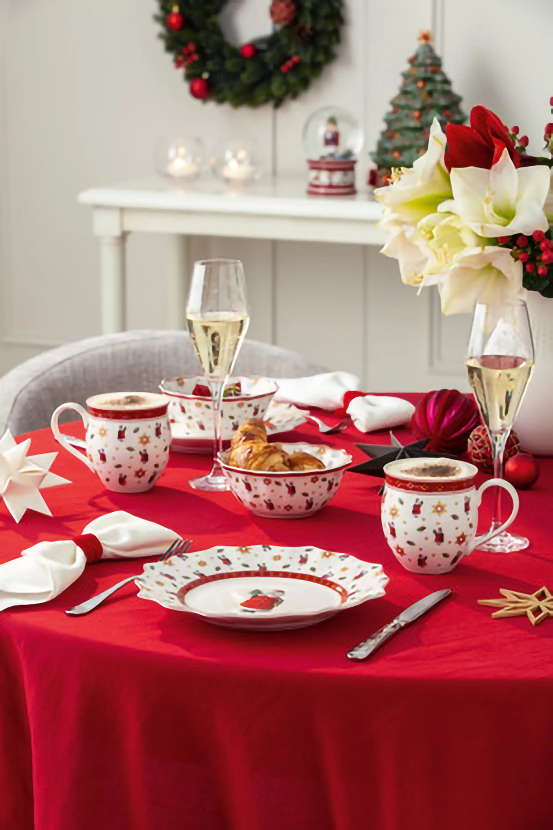 Taza Toy's Delight 4 piezas, Blanco-rojo Villeroy & Boch