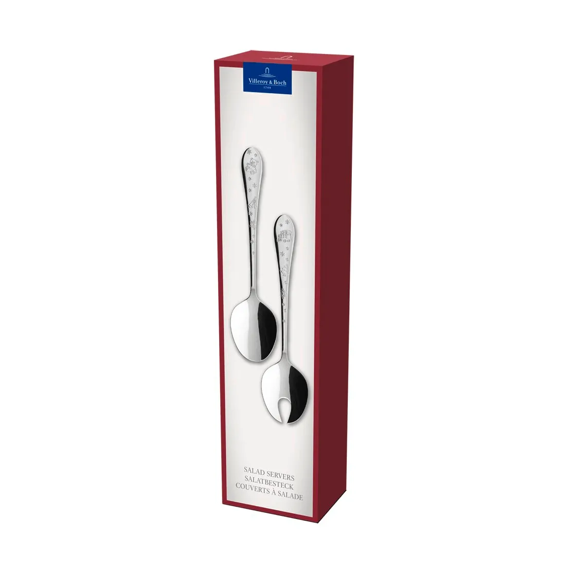Toy's Delight cubiertos para ensalada, Acero inoxidable, 2 piezas Villeroy & Boch