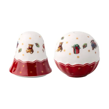 Toy's Delight salero y pimentero - Blanco-rojo, 2 piezas - Villeroy & Boch