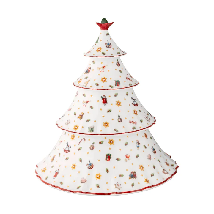 Toy's Delight tarro de madera - Blanco-rojo, 4 piezas - Villeroy & Boch