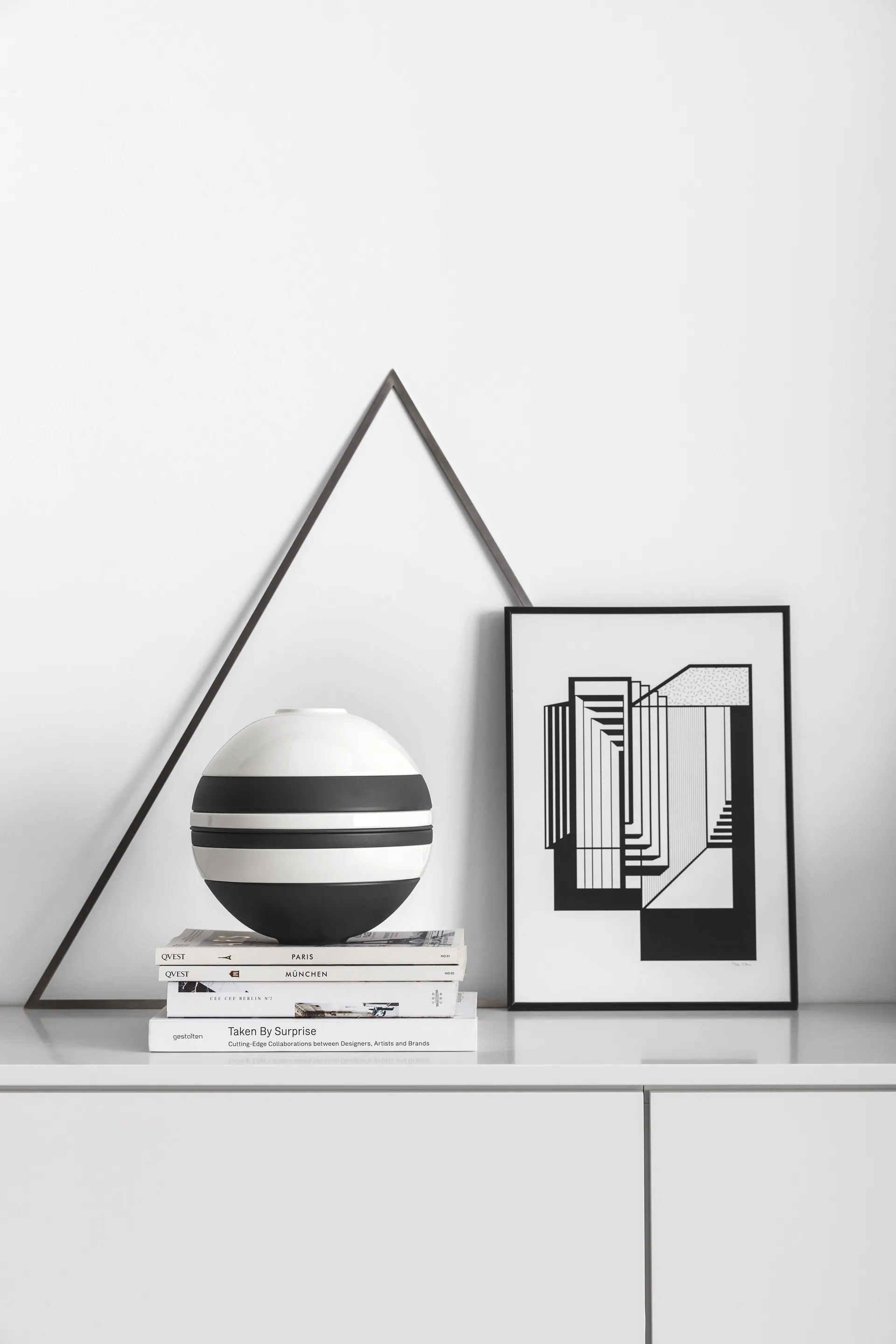 Vajilla Iconic La Boule 7 piezas, negro-blanco Villeroy & Boch