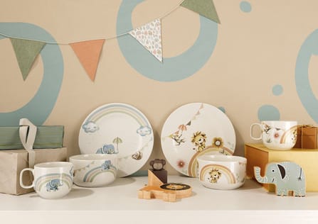 Vajilla infantil Roar like a Lion, 3 piezas Villeroy & Boch