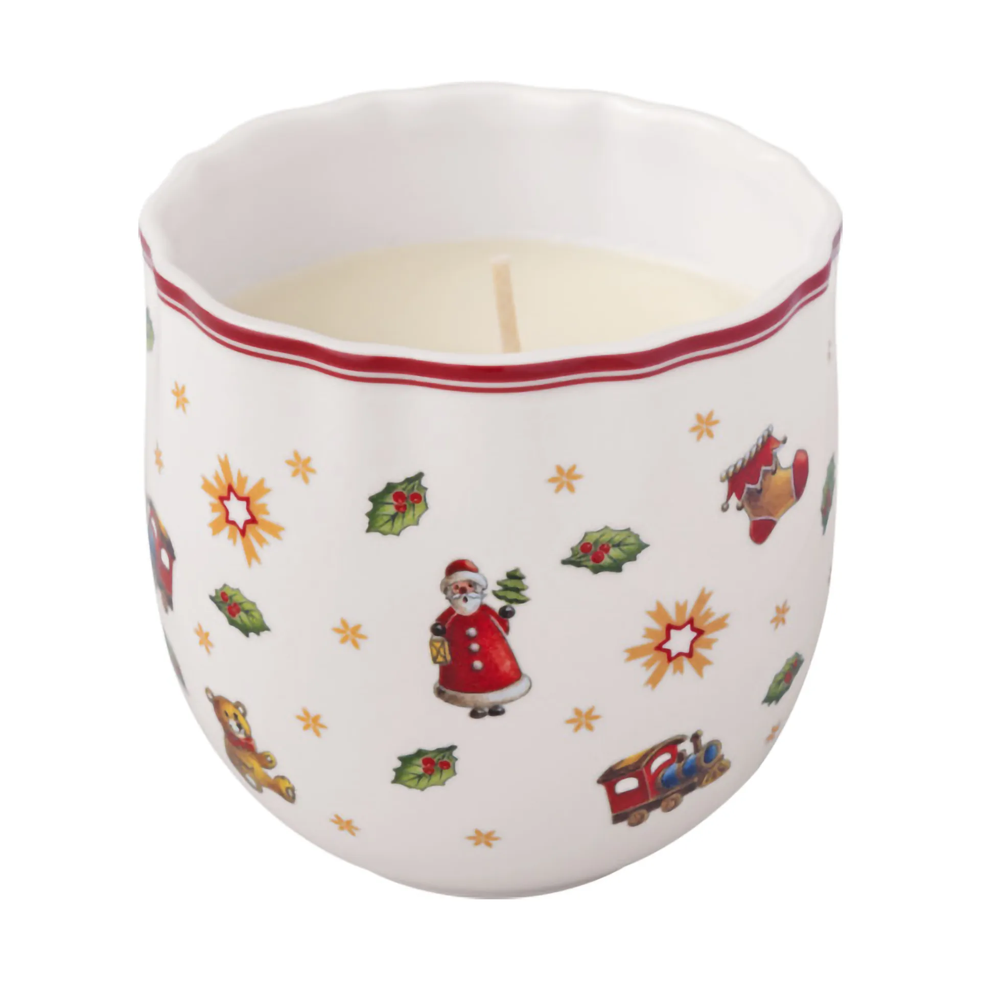 Vela aromática Toy's Delight, Blanco-rojo Villeroy & Boch