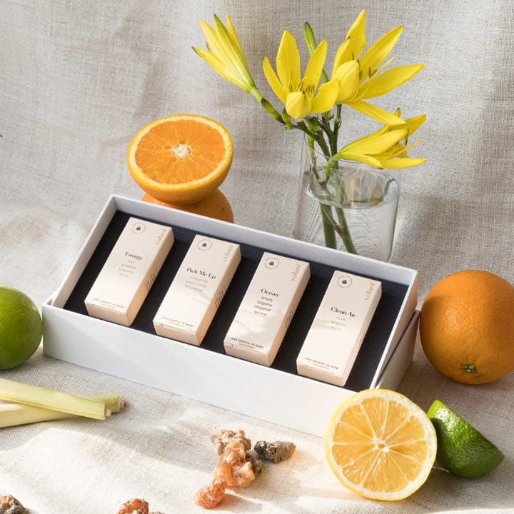 Aceites esenciales The energising set, 4 fragancias Volant