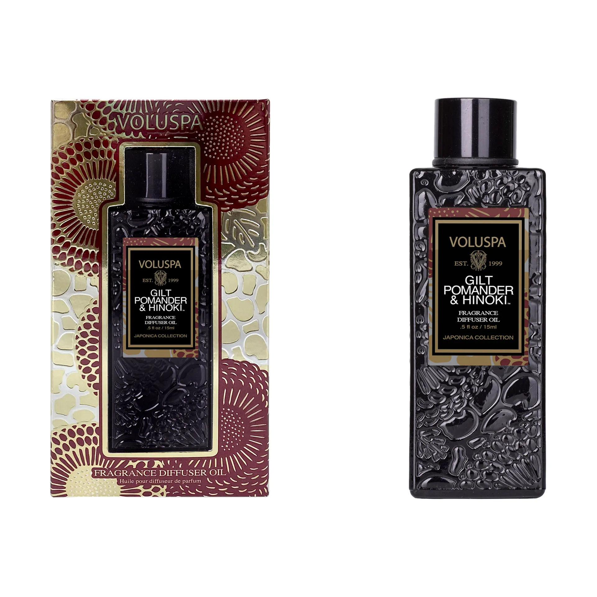 Aceite esencial Gilt Pomander & Hinoki, 15 ml Voluspa