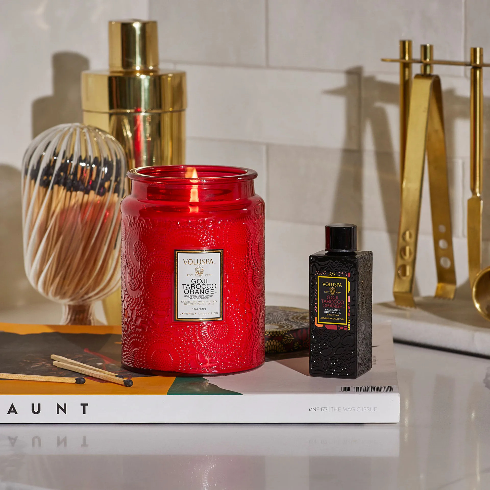 Aceite esencial Goji Tarocco Orange, 15 ml Voluspa