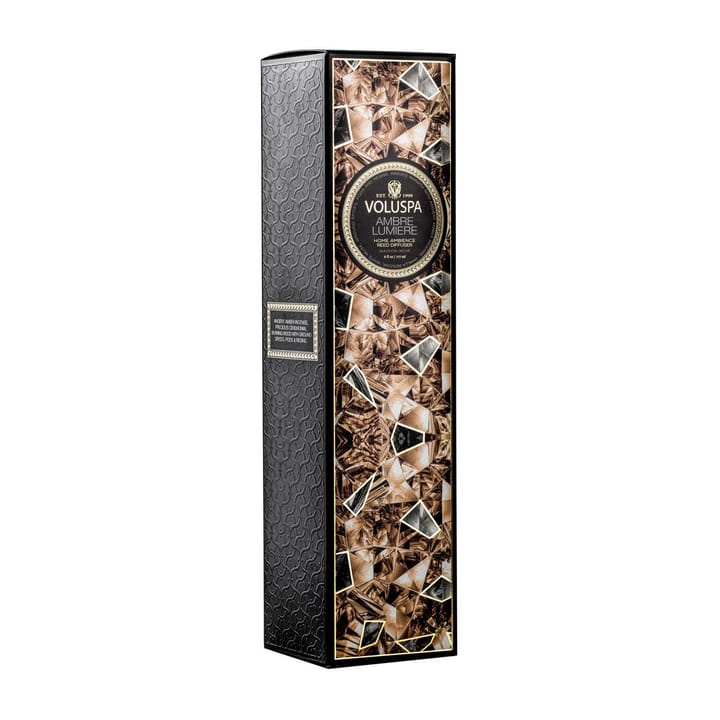 Difusor con varillas Maison Noir 177 ml, Ambre Lumiere Voluspa