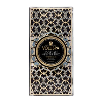 Set de regalo Maison Noir Minitin, 3 velas - 2022 - Voluspa