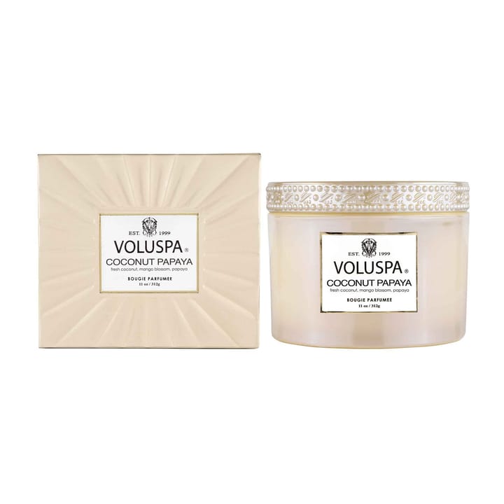 Vela perfumada Boxed Corta Maison 45 horas, Coconut Papaya Voluspa