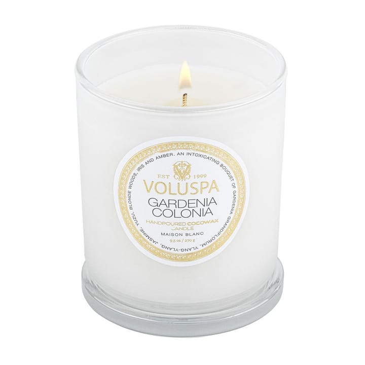 Vela perfumada Classic Maison Blanc 60 horas - Gardenia Colonia - Voluspa