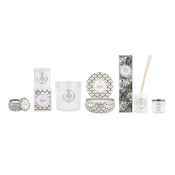 Vela perfumada Classic Maison Blanc 60 horas, Gardenia Colonia Voluspa