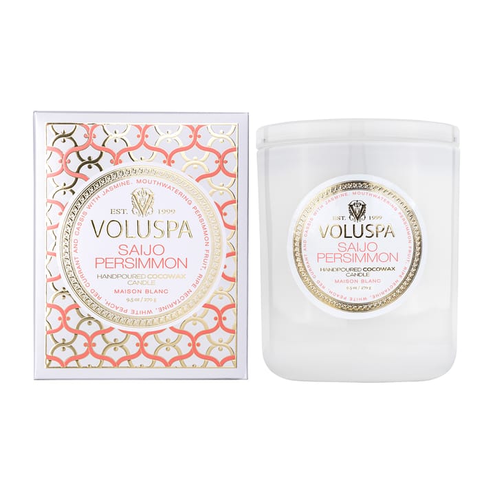 Vela perfumada Classic Maison Blanc 60 horas - Saijo Persimmon - Voluspa