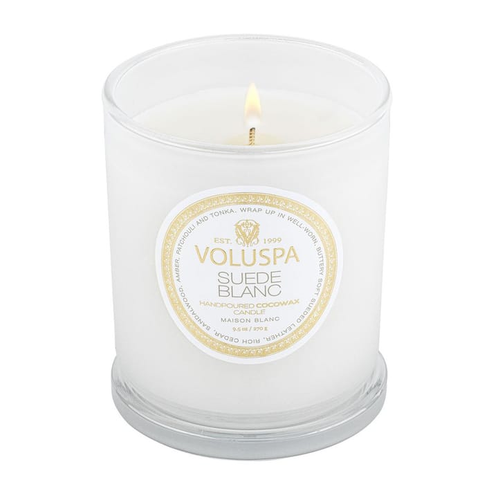 Vela perfumada Classic Maison Blanc 60 horas, Suede Blanc Voluspa