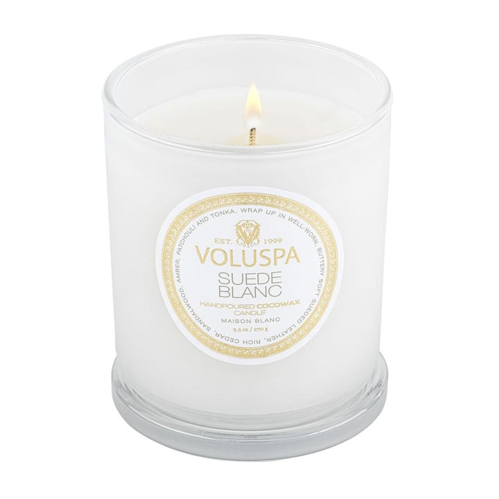 Vela perfumada Classic Maison Blanc 60 horas - Suede Blanc - Voluspa