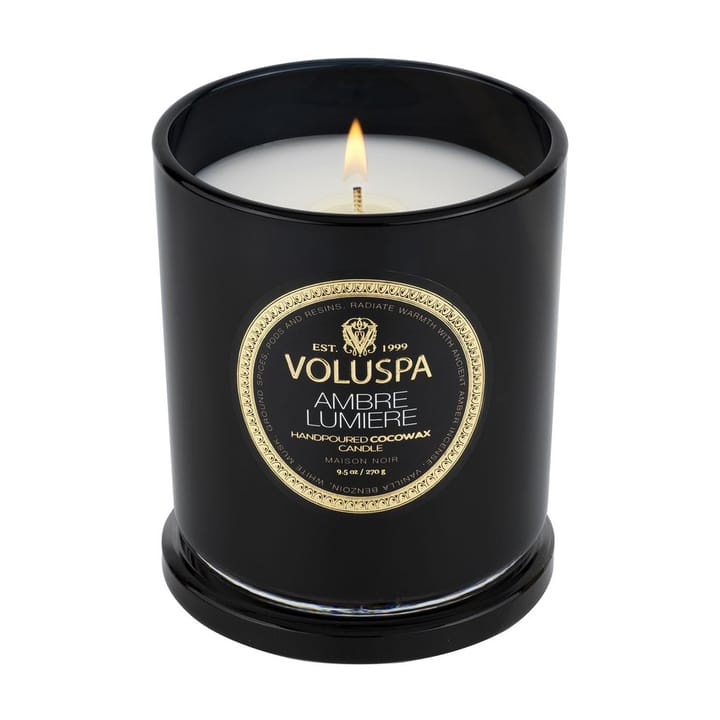 Vela perfumada Classic Maison Noir 60 horas - Ambre Lumiere - Voluspa