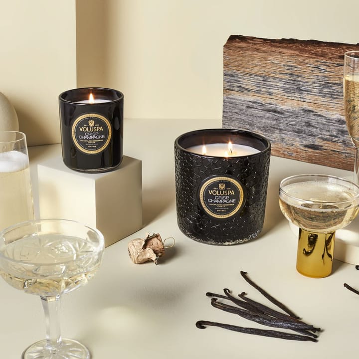 Vela perfumada Classic Maison Noir 60 horas, Crisp Champagne Voluspa